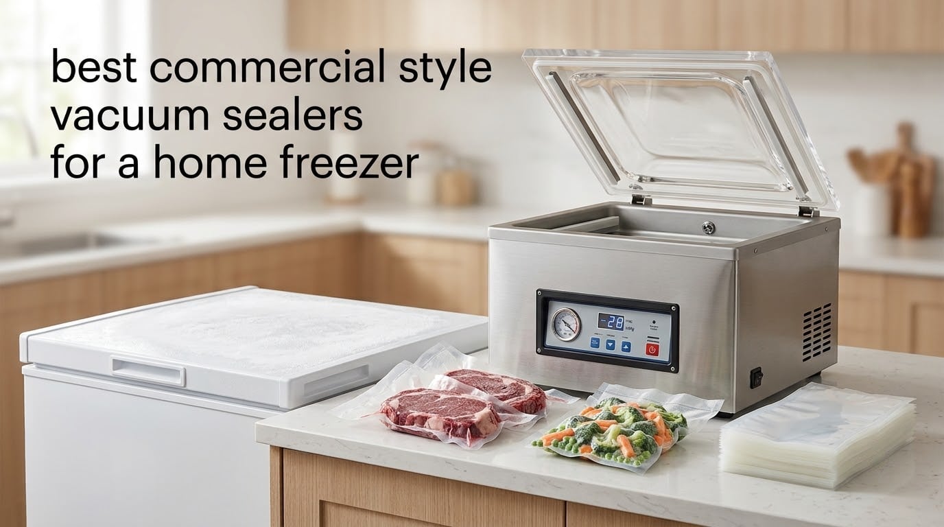 best commercial style vacuum sealers for a home freezer