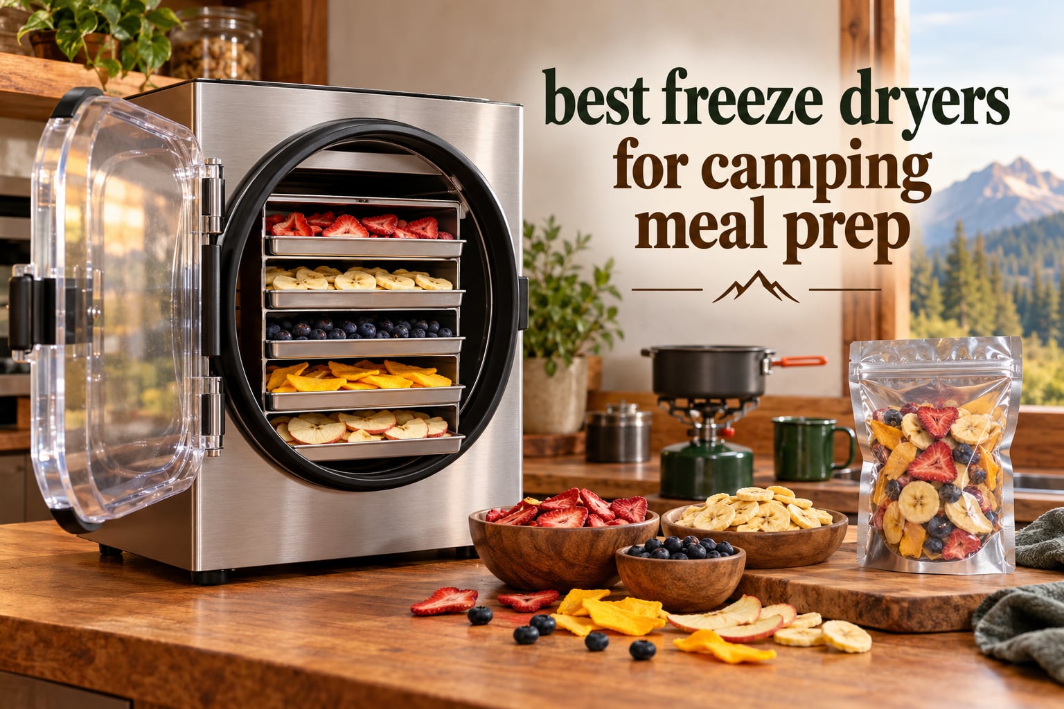 best freeze dryers for camping meal prep