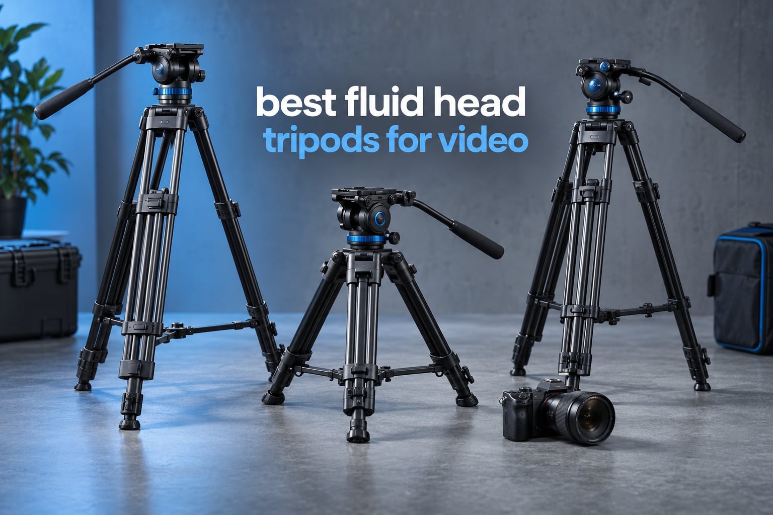 best fluid head tripods for video