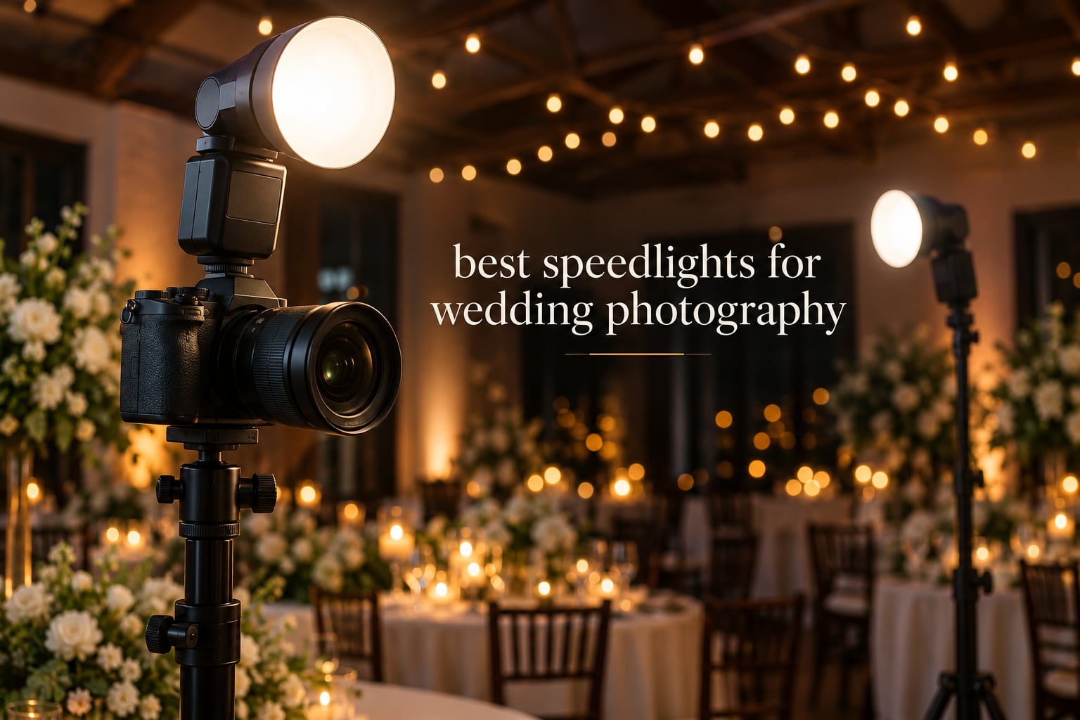 best speedlights for wedding photography